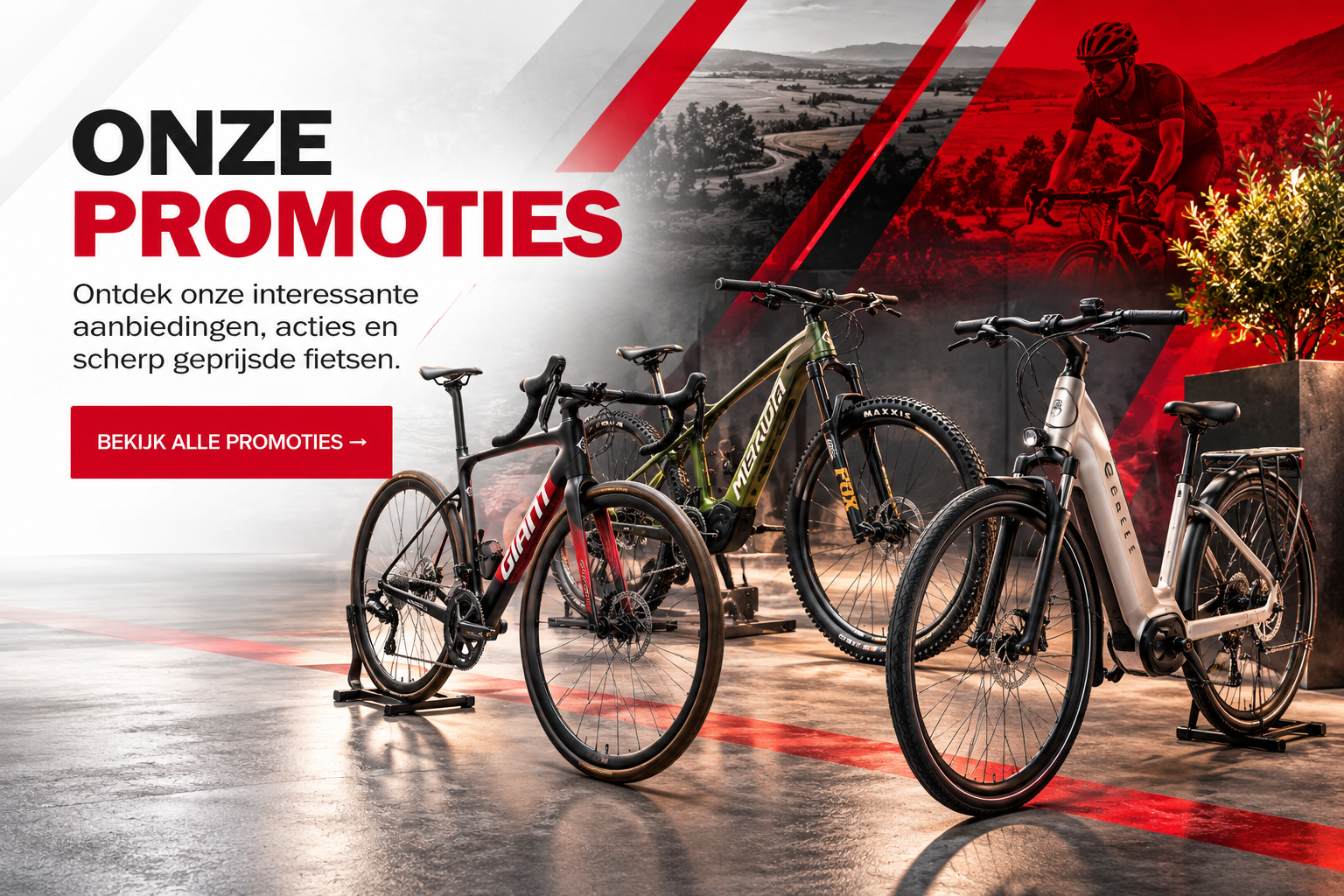 Onze promoties bij Fietsen Mast