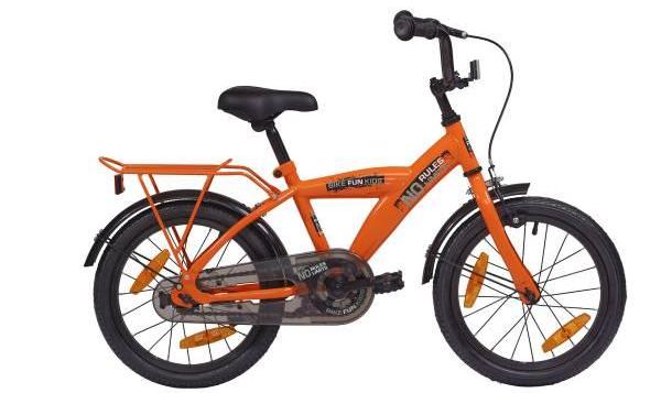 Bike Fun No Rules 16 inch oranje