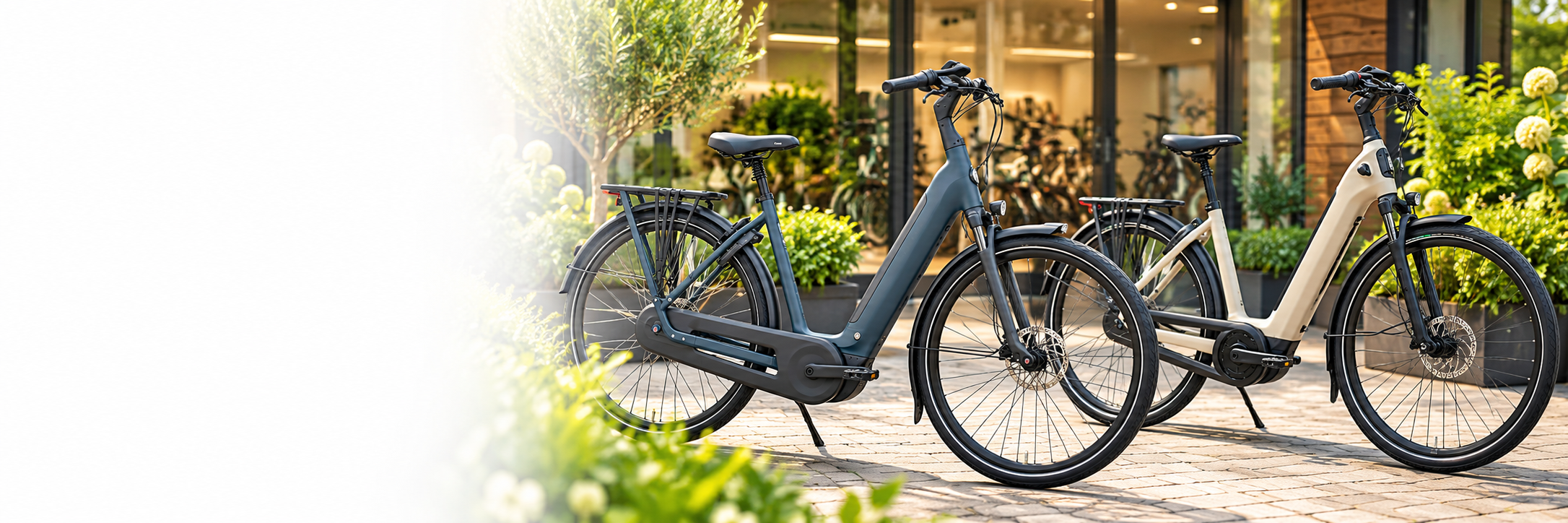 Elektrische stadsfietsen voor fietsleasing