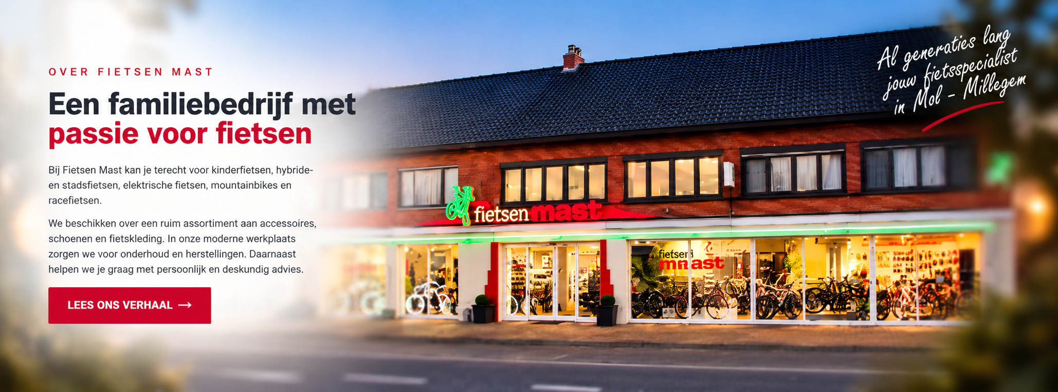 Fietsen Mast - Een familiebedrijf met passie voor fietsen
