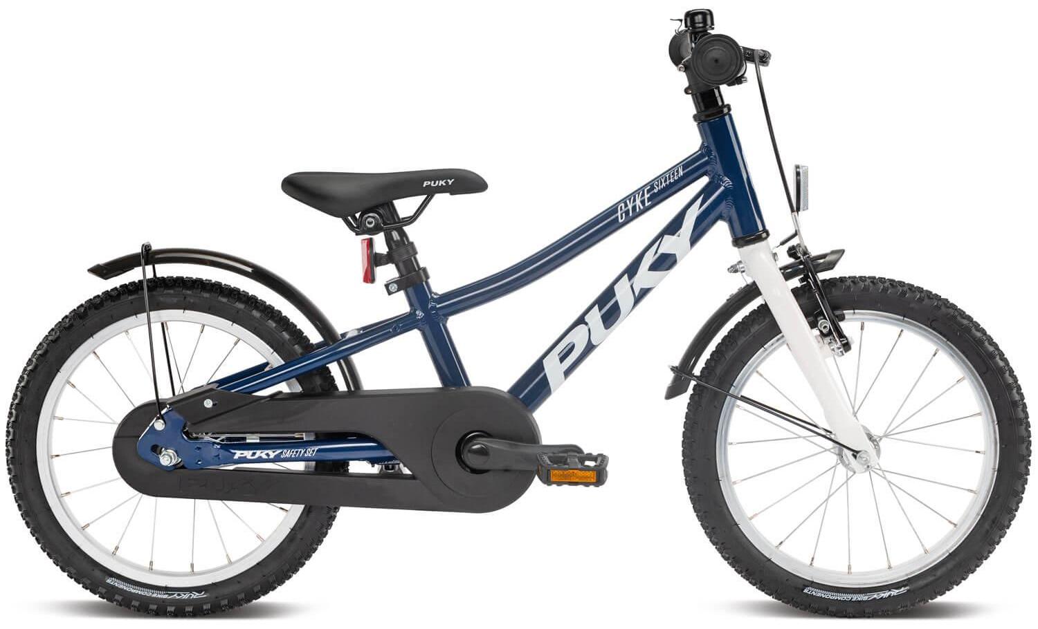 Puky Cyke 16 inch Racing Blue White